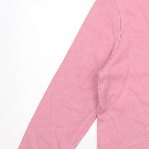Sudadera para mujer BHS rosa algodón, talla 12, suéter - Imagen 9 de 12