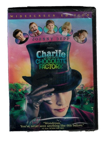 Charlie and the Chocolate Factory (DVD, 2005, Full Frame