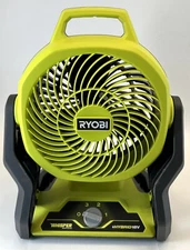 Ryobi One+ 18V 7 1/2 in Hybrid Fan Battery Or Cord Powered Tool Only PCL811B