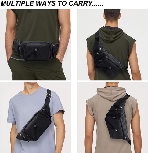 Oxpecker Riñonera Impermeable A Prueba De Agua Para Hombre Y Mujer, Cangurera USA - Bild 7 von 8