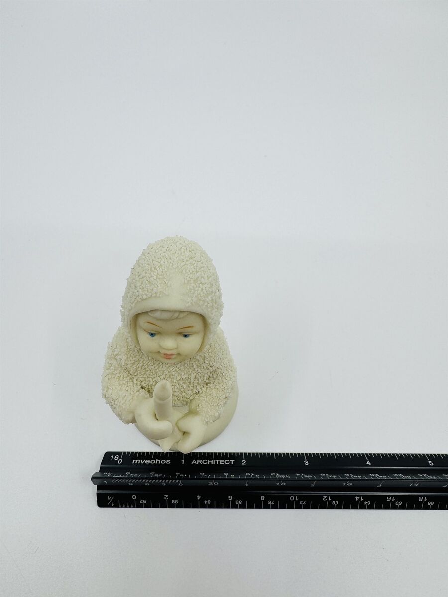 Vintage Dept 56 Snowbabies Angel Candlestick Taiwan Figurine Vintage Dept 56 Snowbabies Angel Candlestick Taiwan Figurine