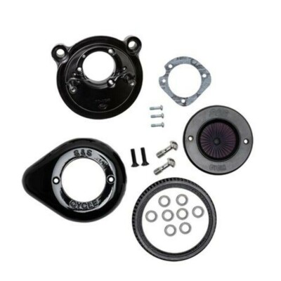 S&S 170-0726A Stealth Air Cleaner Kit Black Air Stinger Harley Sportster 883 07+
