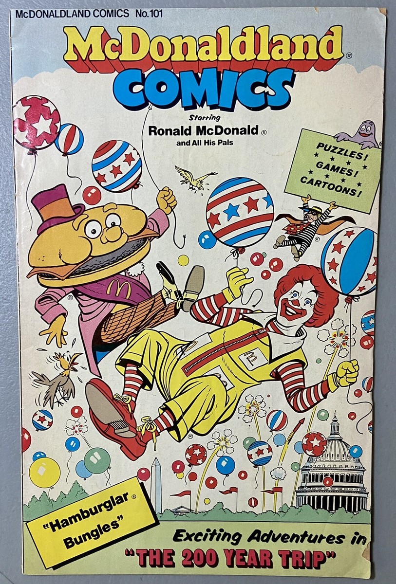 1970 ロナルド マクドナルド ヴィンテージ コミック 本 レア 1 1970 ロナルド マクドナルド ヴィンテージ コミック 本 レア 1