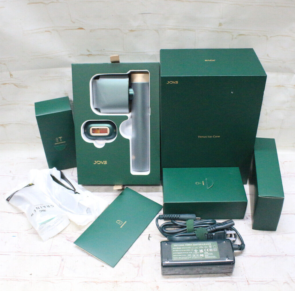 New JOVS Venus Pro Hair Removal Device Emerald JR5-E | eBay