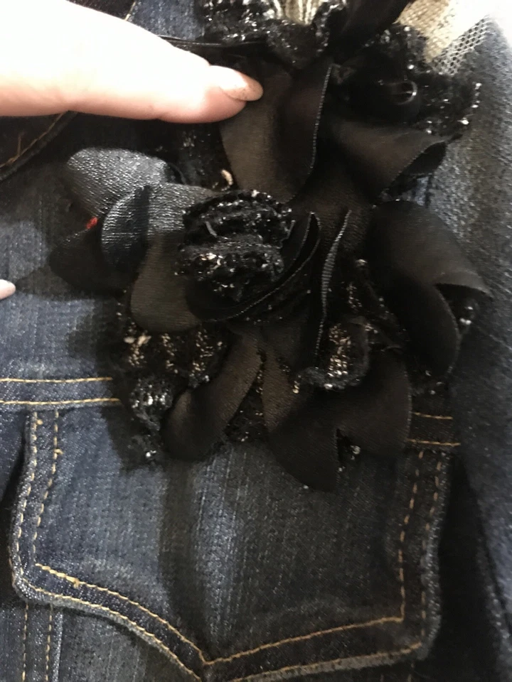 Girl’s Denim Jacket Size 10 - Image 4 of 4