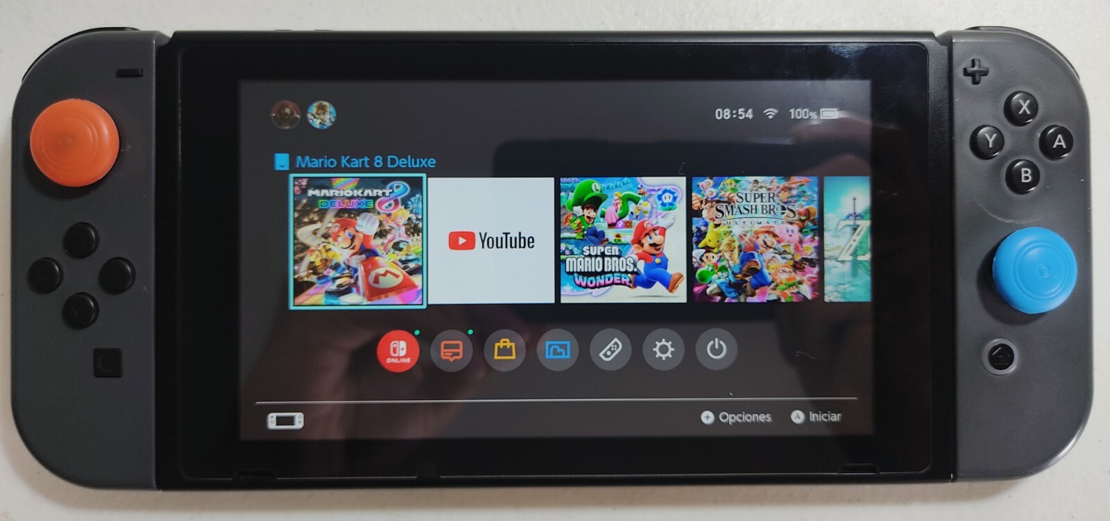 Nintendo Switch HAC001 Console Gray JoyCon Controllers XAW Serial