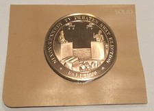 Richard Nixon And John F Kennedy Presidential TV Debate Coin Medal