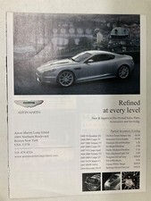 MISC1637 Vintage Advertisement 2008 Aston Martin