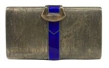 Sterling Silver Evening Small Clutch / Handheld Bag / Sterling Silver 925