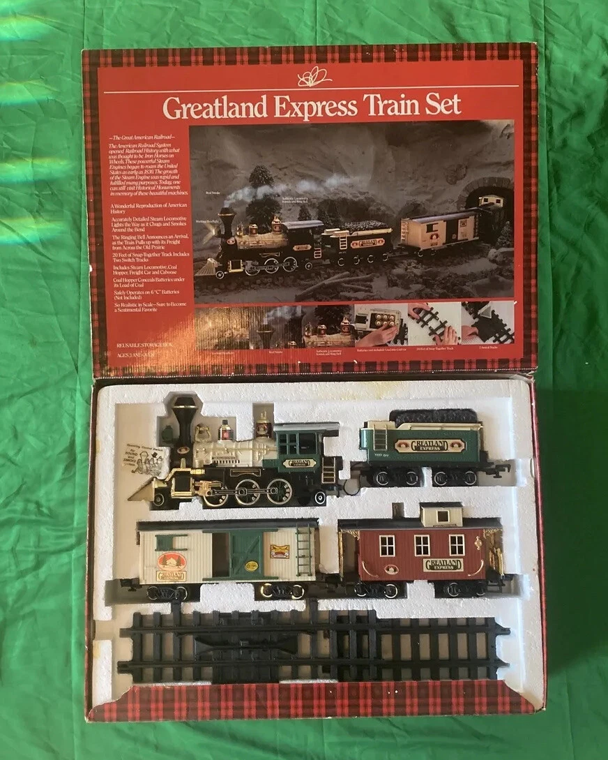 Greatland express train sales set instructions