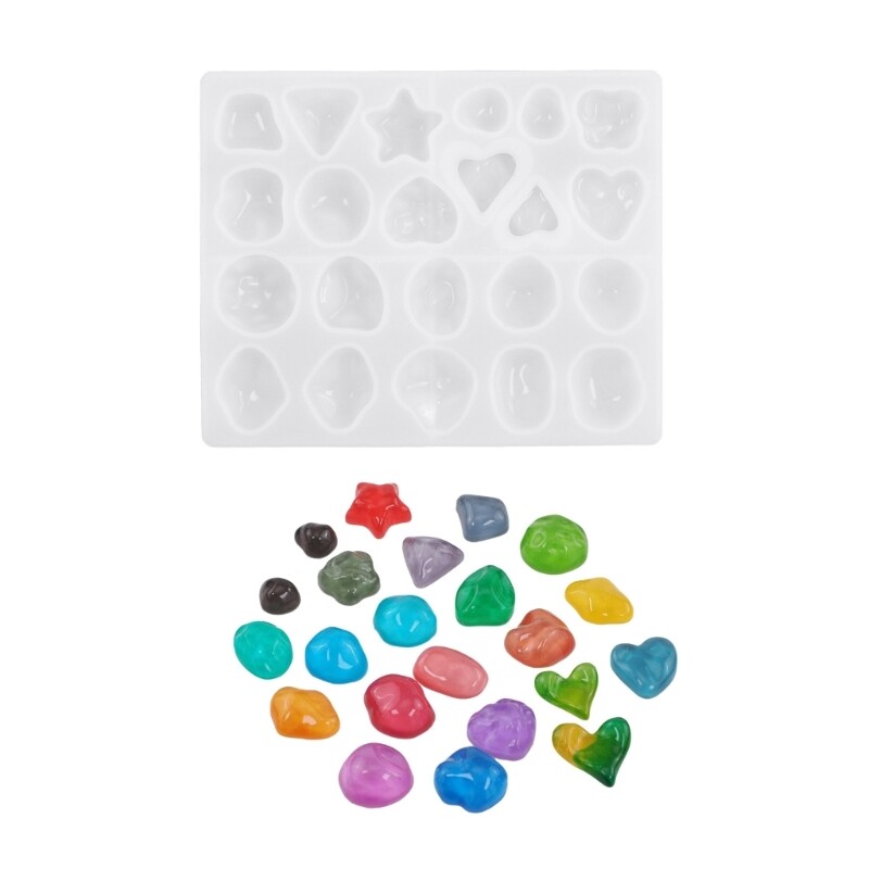 Easy Release Silicone Mold for Jewelry Earrings Pendants Crystal Epoxy DIY Craft