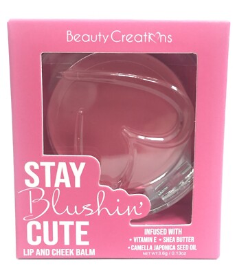 Beauty Creations Stay Blushin' Cute Lip & Chick Balm -She's Got It SBCB03, 0.13