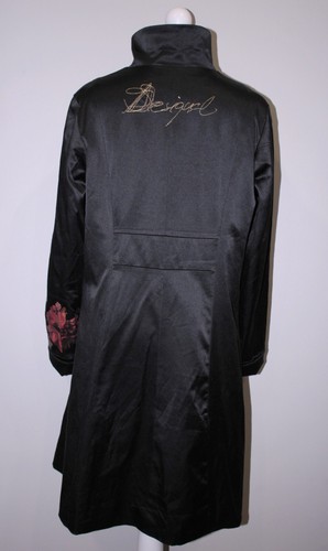 Abrigo chaqueta negra para mujer Desigual talla 44 - Imagen 7 de 9