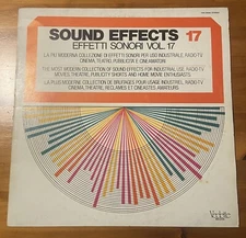 LP MUSICA ITALIANA Effetti Sonori Vol17 VSM38580 1974