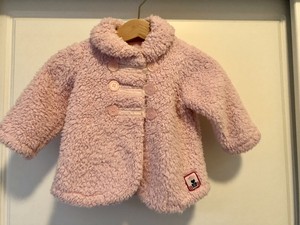 baby pink fluffy jacket