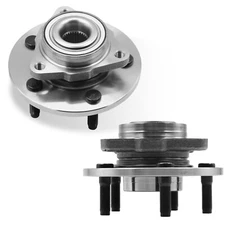 Front Wheel Hub Bearings Pair 2 for 2002-2008 Dodge Ram 1500 3.7L 4.7L 5.7L 5.9L