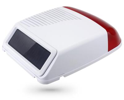 Solar Funk Sirene passend zu unseren Tuya Alarmanlagen H501 und WG107T