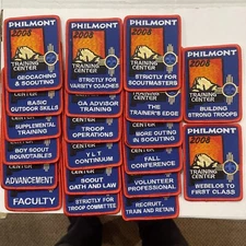 BSA PHILMONT TRAINING CENTER CONFERENCES 2008 COMPLETE SET OF 20 MINT CONDITION!