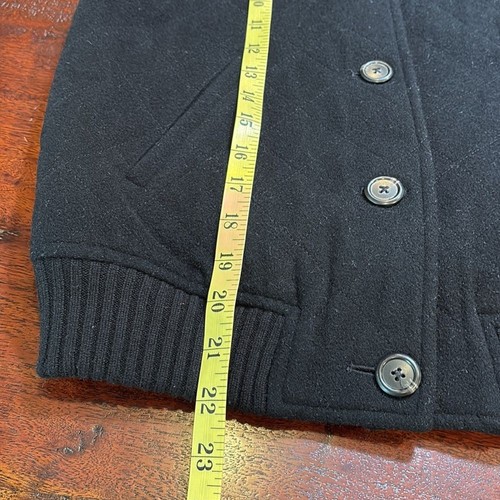 Gilet vintage Ralph Lauren Black Label misto lana angora cashmere nero taglia 2 - Foto 14 di 15