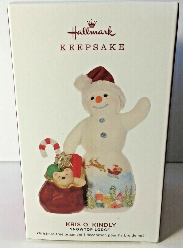 HALLMARK 2019 Ornament SNOWTOP LODGE New SHIP FREE 15th in Series KRIS O. KINDLY