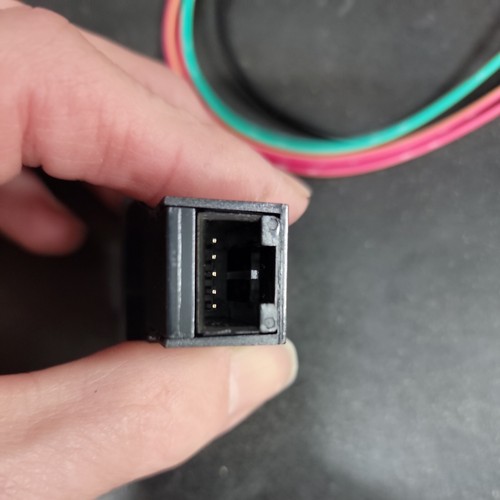 Interruptor de botón LED MicTuning con kit de cable conector parte M0810-T-LLBWS NOS - Imagen 8 de 11
