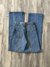 Vintage 60s 70s Levis Single Stitch Big E Denim Jeans 24x31 TALON ZIPPER