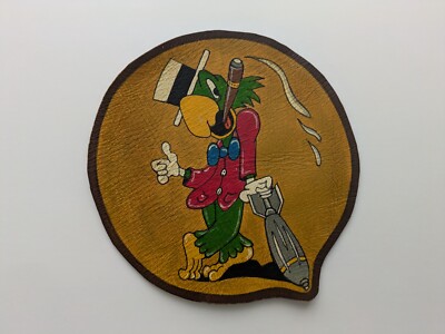 WW 2  487th  Bomb  Squadron   Leather Jacket Patch