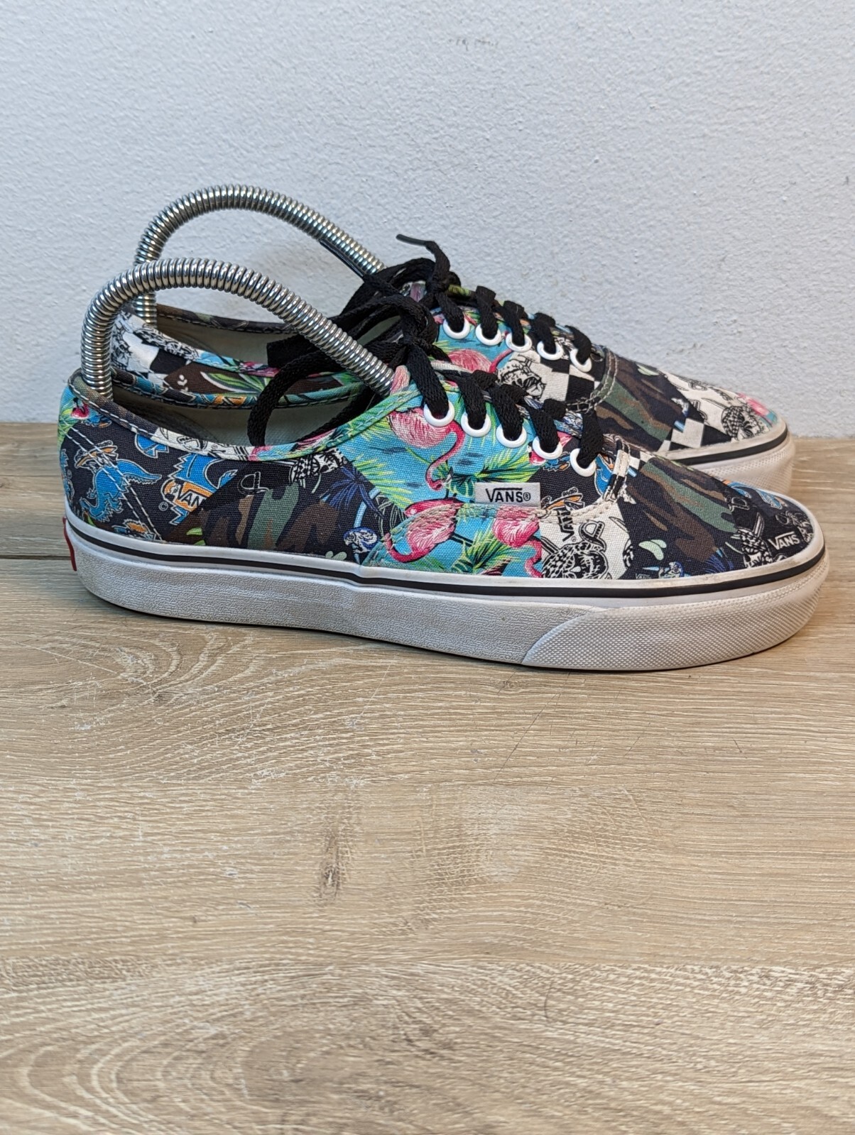 Vans Authentic Hawaiian Floral Skate Shoes US Womens Size 8 Mens 6.5