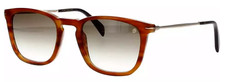 David Beckham DB1034 0HQZ/9K Men's Brown  Gold Frame / Green Shaded Sunglasses