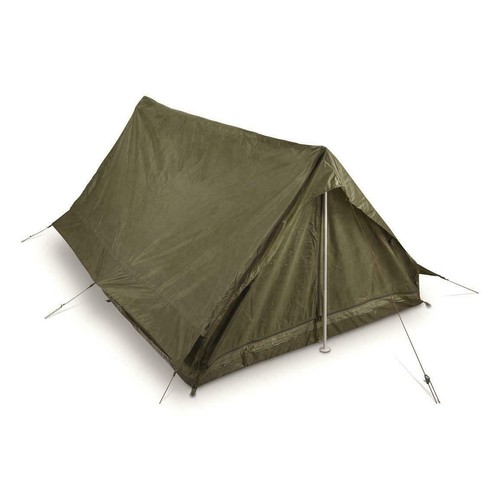 French Military Issue 2 Person Tent Army Surplus Shelter Pup New