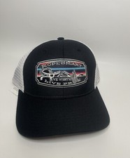 RS Rope Smart Western Style Mesh Flat Retro Trucker Fit Snapback color Patch Cap