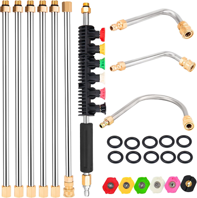 #ad #ad Pressure Washer Extension Wand Power Washer Lance Gutter Cleaning Tools for Pr $39.99
