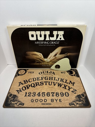 OUIJA Mystifying Oracle Komplett Box Vintage Spiel Parker Brothers 1972 Original
