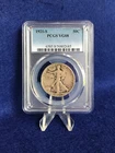 1921-S WALKING LIBERTY HALF DOLLAR 50c "SEMI-KEY COIN" *PCGS VG 8 VERY GOOD*