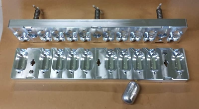 Cod Sinker / Deep Drop Weight Production Mold 1 LB ( 10 Cavity ) Aluminum CNC