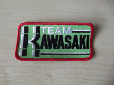 KAWASAKI Z900 Z1 GPz ZED ORIGINAL PERIOD VINTAGE NOS SEW ON PATCH BADGE 70s 80s
