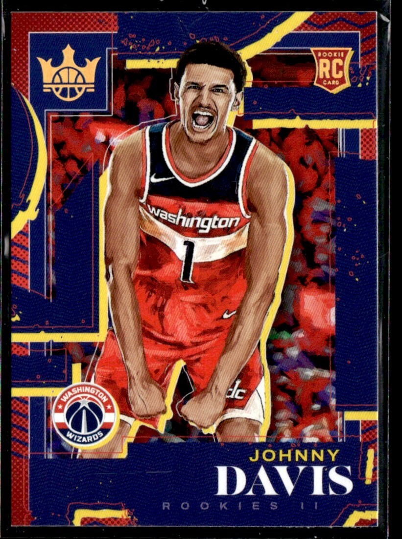 2022-23 Panini Court Kings Level II Johnny Davis Rookie Washington Wizards #128