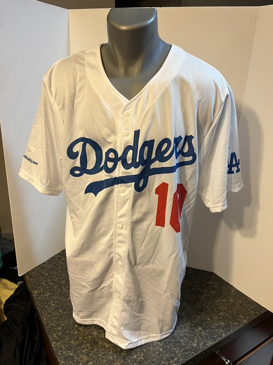 Los Angeles Dodgers MLB Justin Turner #10 Jersey XL White