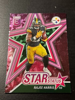 2022 Donruss Elite NAJEE HARRIS Star Status Pink And Green Parallel  #SS14