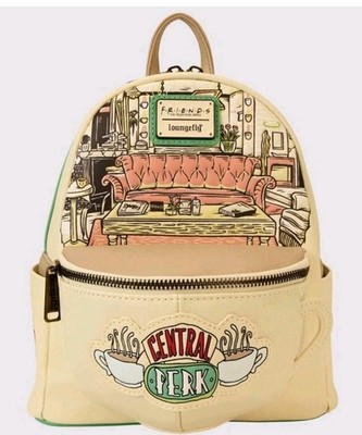 NWT Loungefly Friends Central Perk Domed Coffee Mug Scented Mini Backpack