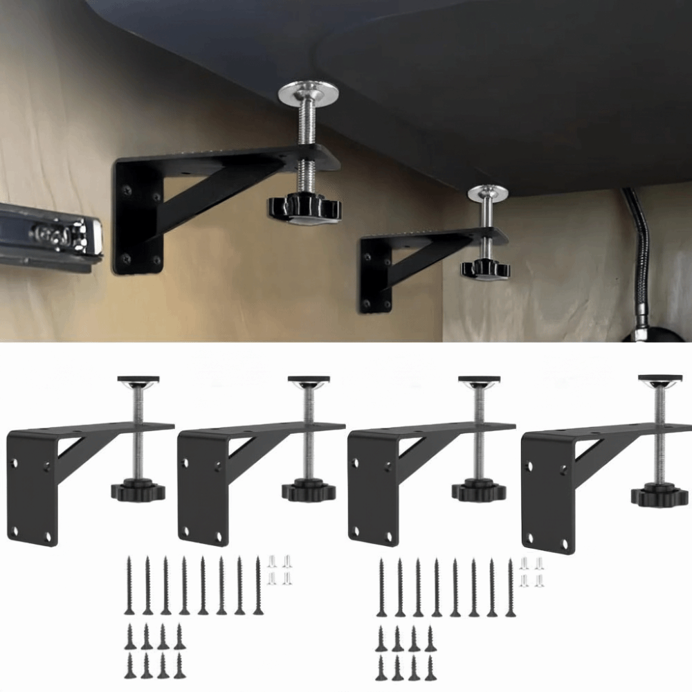 1pc Undermount Sink Bracket Adjustable Upgrade Pedestal Sink Support Triangular