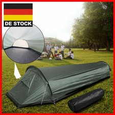 Zelt 1 Person Campingzelt Wasserdicht Ultraleicht Tragbarer Trekking Biwak 2025