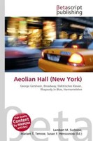 Lambert M. Surhone (U. A.) | Aeolian Hall (New York) | Taschenbuch | Deutsch