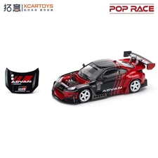 Xcartoys x POP RACE 1:64 PANDEM GR 86 ADVAN Diecast Model Car