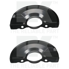 2X NK SPRITZBLECH BREMSSCHEIBE VORNE passend für MITSUBISHI ASX LANCER OUTLANDER