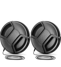 2x 77mm Lens Cap Cover for Canon EF 24-105mm & Nikon 16-35mm Camera Lenses