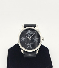Gucci G-Timeless Women’s Black Dial Bee and Star Watch - YA1264105