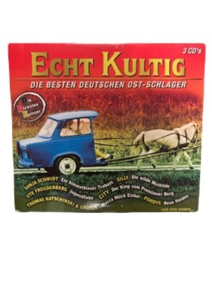 Echt Kultig DDR Schlager 3 CD Box Puhdys Silly City Ute Freudenberg