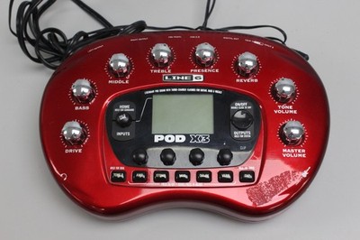 Line 6 POD X3 Guitar Amp Modeler Multi Effects Processor