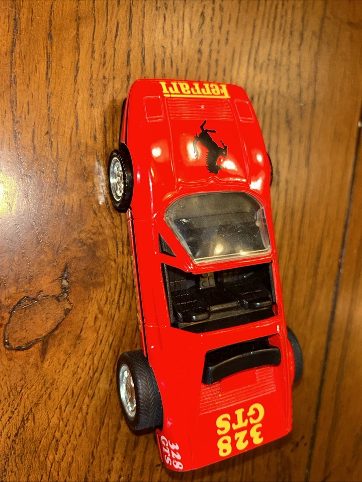 Винтаж 1986 Mattel Барби красный Ferrari 328 GTS кабриолет спортивный автомобиль игрушка - Изображение 2 из 4